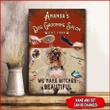 DOG GROOMING SALON PERSONALIZED CANVAS