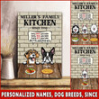 Kitchen with dogs Canvas ntk-15vn011 Dreamship