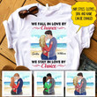 Custom We Fall In Love By Chance We Stay In Love By Choice T-shirt HQD-16CT1 Dreamship S White