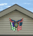 New York City Police Department Eagle Flag Cut Metal Sign HTT01JUN21XT1