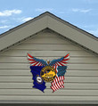 Kentucky State Police Eagle Flag Cut Metal Sign HTT01JUN21XT3