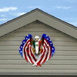 Mexican American Flag USA Eagle Cut Metal Sign HTT04JUN21TT14