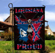 Louisiana Proud Confederate Eagle 3D Flag Full Printing HTT04JUN21XT3