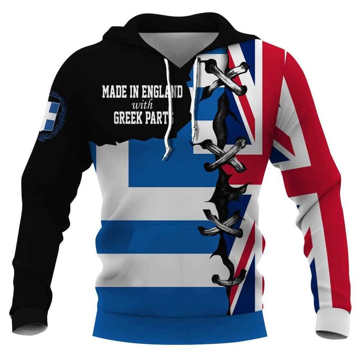 Greek nationality hoodie 3D Full Printing
