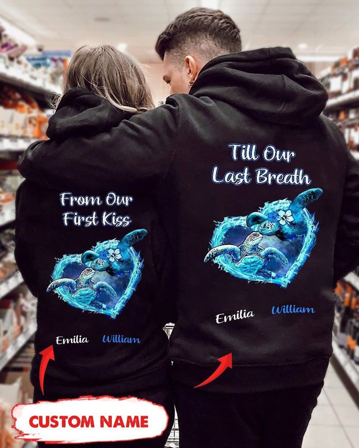 Personalized Till Our Last Breath Turtle Hoodie Dreamship