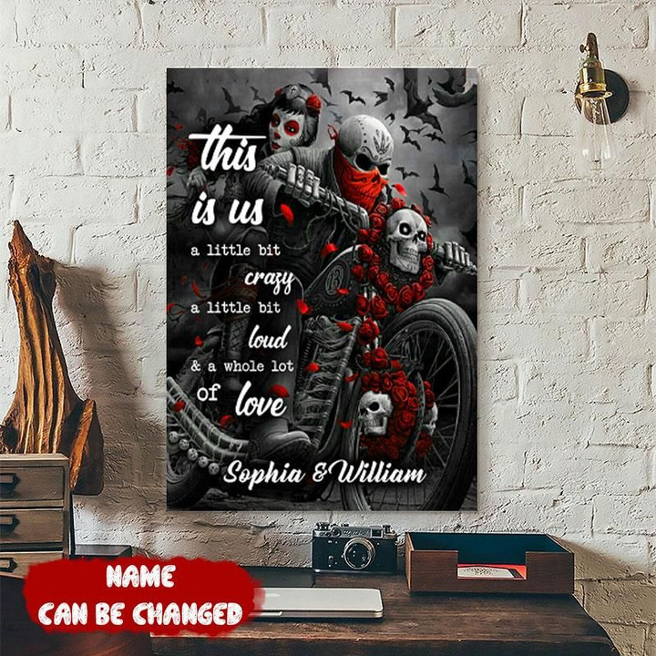 Personalized This Is Us Biker Canvas tdh | hqt-15sh005 Dreamship