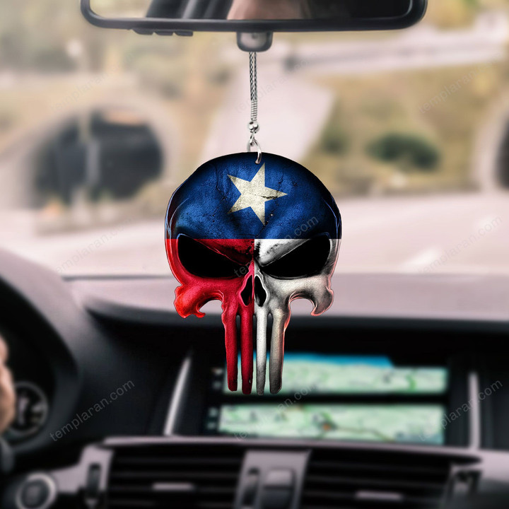Texas Punisher CAR HANGING ORNAMENT HQT-37CT13