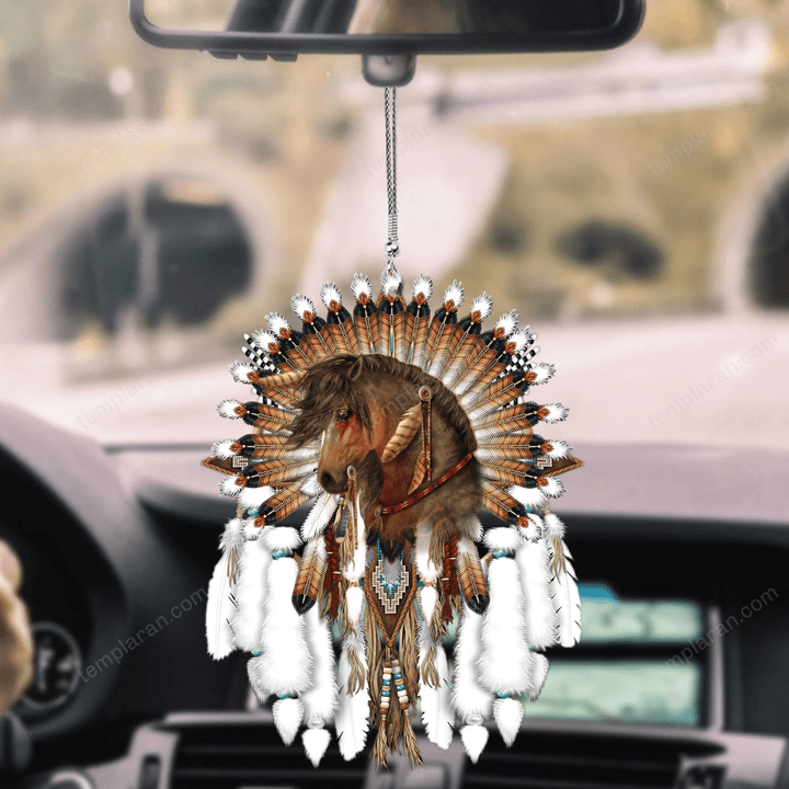Native American Decor Car Hanging Ornament Ntt-37va006