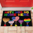 Hate Has No Home Here Doormat 3D Printing hqt-dmq006