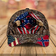 Confederate Flag Skull Cap tdh | HQT-30TP028