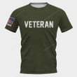 Personalized Name Veteran Unisex Tee tdh | HQT-TP584