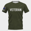 Personalized Name Australian Veterans Unisex Tee tdh | HQT-TP586