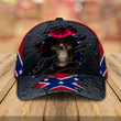 Confederate Flag Skull Cap tdh | HQT-30TP086