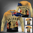 Lest We Forget Anzac Day Hoodie 3D Full Printing tdh | HQT-TP590
