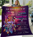 Gift For Daughter Fleece Blanket tdh hqt-21dq002 Dreamship