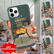 PERSONALIZED CAT AND NAME Life is purrfect with cats Phonecase DHL-24TQ007 Phonecase FUEL