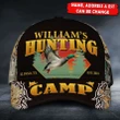 Personalized Name, Addrees, Est Duck Hunting Camp Classic Caps