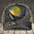 BLUEGILL FISHING CAMO PERSONALIZED CAP