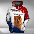 CHOW CHOW will come into your life 3D Full Printing Hoodie Hoodie 3D 3D Tee Art Hoodie S