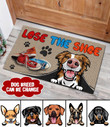 LOST THE SHOE Personalized Dog Doormat Full Printing Area Rug Templaran.com - Best Fashion Online Shopping Store