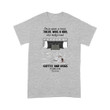 PERSONALIZED DOG AND GIRL There was a girl Standard T-shirt DHL-16VN01 Dreamship S Heather Grey