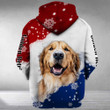 GOLDEN RETRIEVER will come into your life 3D Full Printing Hoodie Hoodie 3D 3D Tee Art