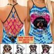 Personalized Dog I KISSED A DOG & I LIKED IT Woman Cross Tank Top