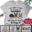 Personalized Dog Breeds & Name GardenT-shirts tdh | HQT-16CT2 Clothing Dreamship
