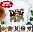 DOG MOM PERSONALIZED T-shirt NTP-16TP029