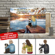 THE BEST DAYS OF MY LIFE HAVE BEEN SPENT WITH MY DOG PERSONALIZED CANVAS NTP-15TQ002 Dreamship