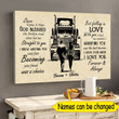 Personalized Once Upon A Time God Blessed The Broken Road Canvas Dreamship