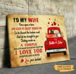 PERSONALIZED I Love You Forever & Always Couple Canvas Valentine's Day Gifts hp-15hl004 Dreamship