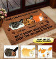 Money Can Buy A Lot Of Things Cats Doormat Full Printing NVL-DDD001 Area Rug Templaran.com - Best Fashion Online Shopping Store