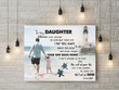 Gift to Daughter - Customize Name Matte Canvas tdh hqt-15sh003 Dreamship