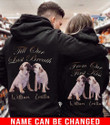 Personalized Till Our Last Breath Pug Couple Hoodie NVL-16DD07 Hoodies Dreamship