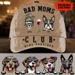 Bad Moms Club Personalized Dogs Cap nla-30nq002