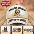 Personalized Proudly Serving Whatever You Brought Bar & Grill Classic Caps 3D Printing PHT-30TP008