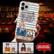 Personalized Dog & Girl A BOND THAT CAN'T BE BROKEN Phonecase DHL-24TT011