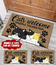 Personalized Cat Doormat Full Printing Area Rug Templaran.com - Best Fashion Online Shopping Store