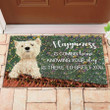 WEST HIGHLAND WHITE TERRIER Doormat Full Printing Area Rug Templaran.com - Best Fashion Online Shopping Store Small (40 X 60 CM)