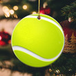 Tennis Christmas Circle Ornament (1 sided) tdh hqt-14dt002 Dreamship