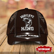 WALLEYE KING FISHING PERSONALIZED CAP
