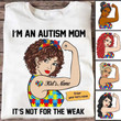 Autism Mom White T-shirts Clothing Dreamship