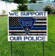 Massachusetts State Police Yard Sign HTT-27CT2