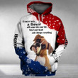 BOXER DOG will come into your life 3D Full Printing Hoodie Hoodie 3D 3D Tee Art Hoodie S