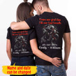 Personalized Till Our Last Breath Skull Couple Tshirt NVL-16DD027 Apparel Dreamship