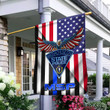 Massachusetts State Police 3D Flag Full Printing HTT-FCT05