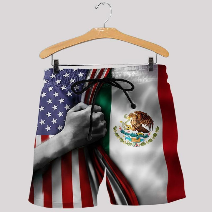 Mexico 3D Short Pant Full Printing