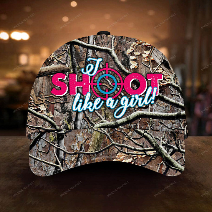I Shoot Like A Girl Cap HTT-30NQ047