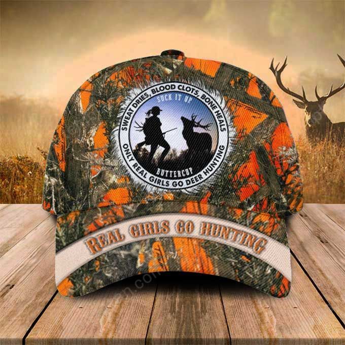 Personalized Camo Hunting Cap HP